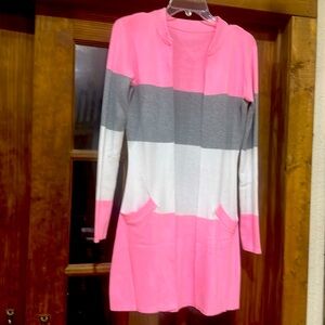 Small never worn sweater jacket.